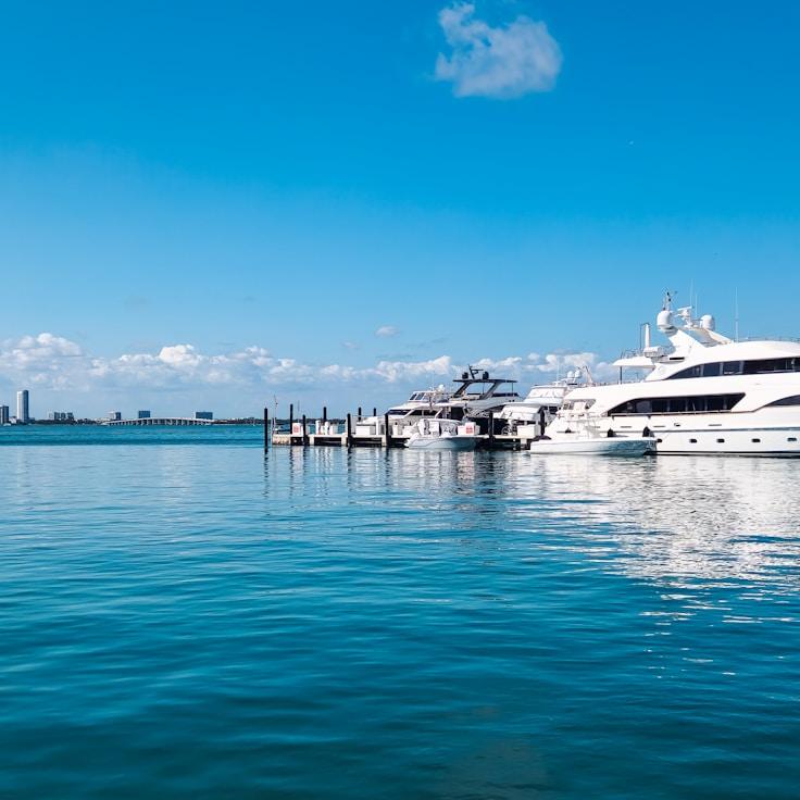 Yachting lifestyle scene